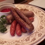 Traum - ソーセージ盛り合わせ