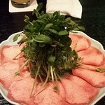 代々木 今半 - 牛タンしゃぶしゃぶー。