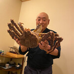 活カニの花咲 - 