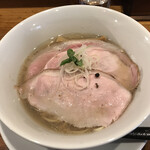 中華そば 先﨑 - 金目鯛と蛤そば