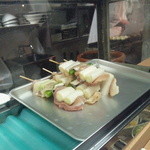 吾妻家 - ねぎまき　焼く前