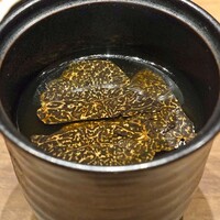 焼肉うしごろ 銀座店 - トリュフの和牛コンソメスープ