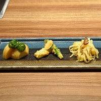 焼肉うしごろ 銀座店 - 季節のナムル3種盛合わせ