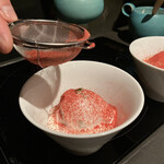 北海道焼肉 北うし - いちごみるく