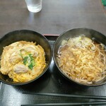 天かめ - 親子丼セット¥580