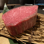 北海道焼肉 北うし - 知床和牛フィレ　シャトーブリアン