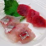 ゆたか食堂 - ホウボウと本鮪