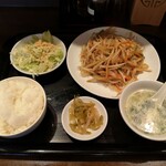 Kyouka Gyouza - 豚肉ともやし炒め定食