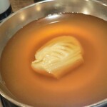 かき金 - 白味噌ベースの出汁