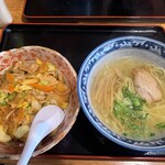 Ramen Tei - 四川丼セット 1,050円（ミニらーめん・四川丼）