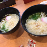 かっぱ寿司 豊岡店 - かけうどん２杯