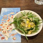 麺線屋formosa - サラダ（胡麻ドレッシング）