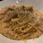 MILLE FIORI - ベーコンのカルボナーラ（大盛）