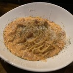 MILLE FIORI - ベーコンのカルボナーラ（大盛）