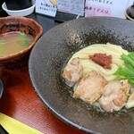 極楽うどん TKU - 南高梅鶏塩大阪つけ麺