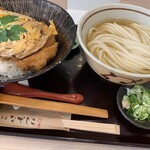 純愛うどん なでしこ - カツ丼セット
