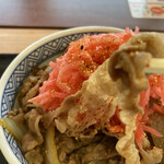 Sobadokoro Yoshinoya - 吉野家は味が濃いような気がします。