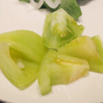 シズラー - シズラーピクルスのグリーントマト