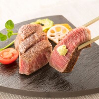 前沢牛の卓上陶板焼き　50g