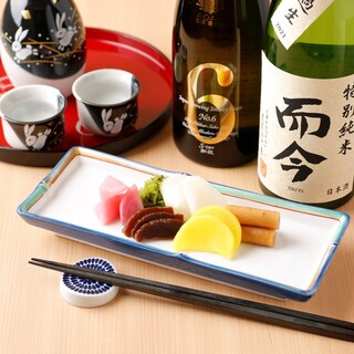 【講究日本酒】 備有侍酒師嚴選的50種以上日本酒!