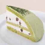 鈴茶タピオカ専門店 - 抹茶ケーキ