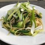 春野菜の和風パスタ