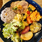 Matsuyama Cafe - Aランチ。２時から９時の部分は、Bランチと同じ。