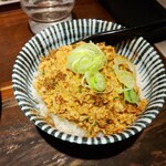 らーめん 鶏喰 - ピリ辛鶏そぼろご飯