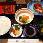 味乃宮川 - 蒲焼定食 3960円