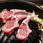 なまらむーちょ - ラムチョップ３本