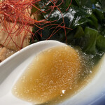 ラーメンWalkerキッチン - 煮干しスープ