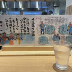 ラーメンWalkerキッチン - カウンター