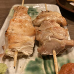 Kushiyaki Tei Negi Oomiya Higashiguchi Ten - もも肉と胸肉