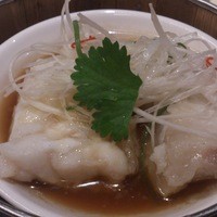 老香港酒家京都 - 白身魚のバルサミコ酢