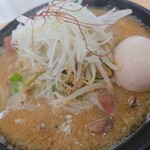 ヌードルショップ アラカワ - 味玉鴨味噌ラーメン?!だったかな♪旨い!