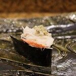 にぎり鮨 一五〇 - 越前ガニ