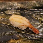 にぎり鮨 一五〇 - ガス海老