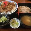 かよう亭 - 牛肉丼セット ミニそば