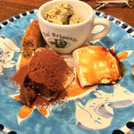 ダルブリガンテ - ドルチェプレート(¥780)