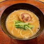 柚木元 - 猪の白湯ラーメン