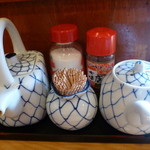 松菊 - 松菊　調味料　何と七味が中島商店のやげん掘！