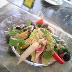 そして出来上がったサラダ