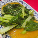 モモタイ - 本日の青菜炒め　おいしい