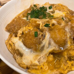 大納言 - カツ丼 アップ