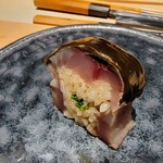 鮨 唐島 - 鯖棒寿司