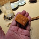 鮨 唐島 - 玉子焼き