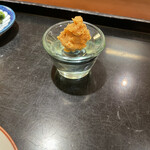 鮨みなと - 牡丹えびの頭焼きペイスト