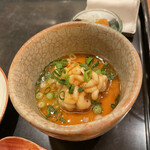 鮨みなと - 白子の茶碗蒸し