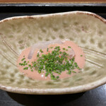 鮨みなと - カワハギ肝醤油