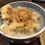 Ootsuboya Hikoshichi - 白海老のミニ天丼 アップ